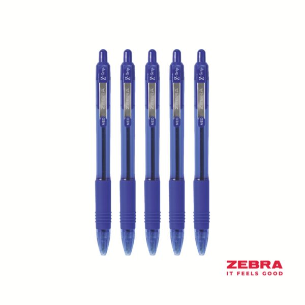 Z-Grip Smooth Retr BPnt Pen Blue Box12