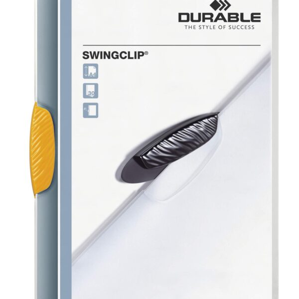 Durable SWINGCLIP A4 Folder Yellow