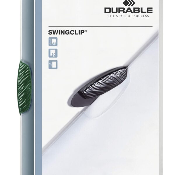 Durable SWINGCLIP A4 Folder Green