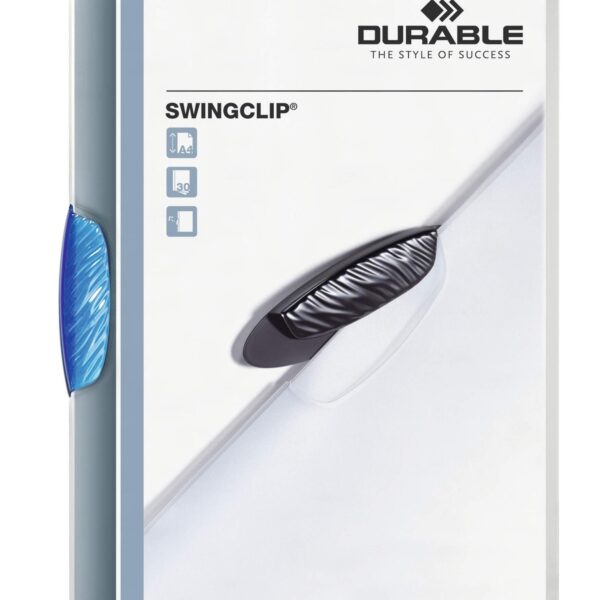 Durable SWINGCLIP A4 Folder Blue