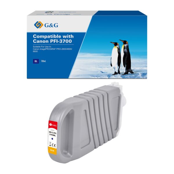 Comp Canon G+G PFI-3700BL Blue HiCap Ink