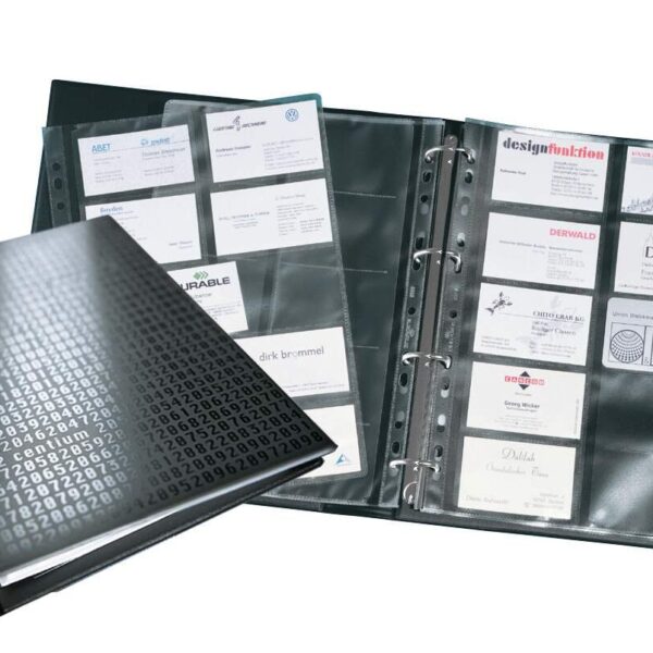 Durable VISIFIX 400 Business Card Album