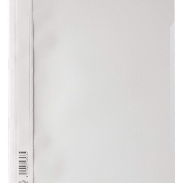 Durable Clear View A4 Folder White