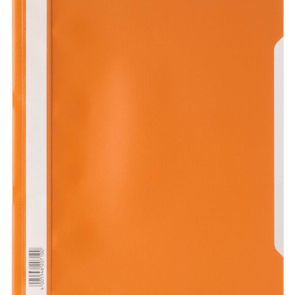 Durable Clear View A4 Folder Orange