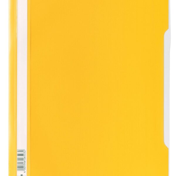 Durable Clear View A4 Folder Yellow