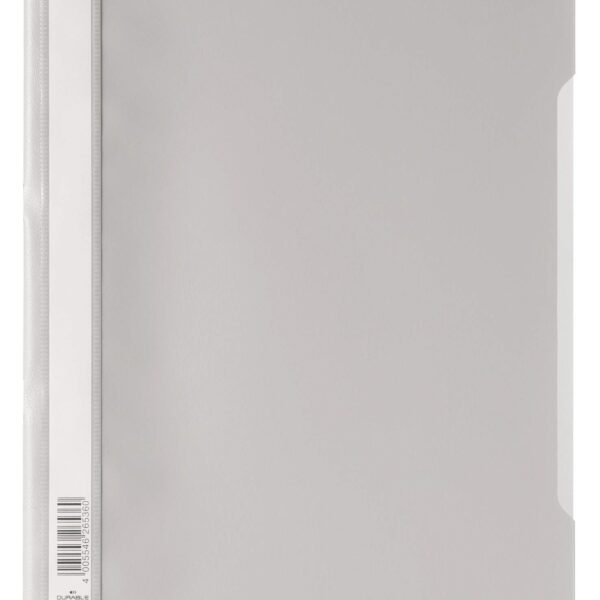 Durable Clear View A4 Folder Grey