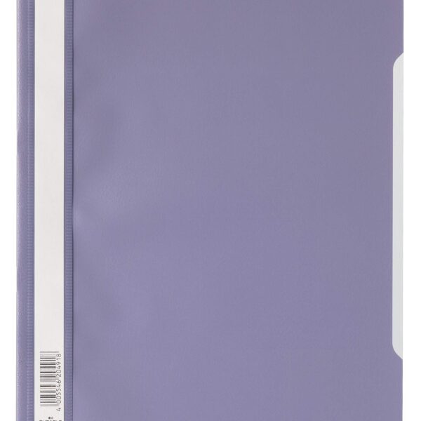 Durable Clear View A4 Folder Purple