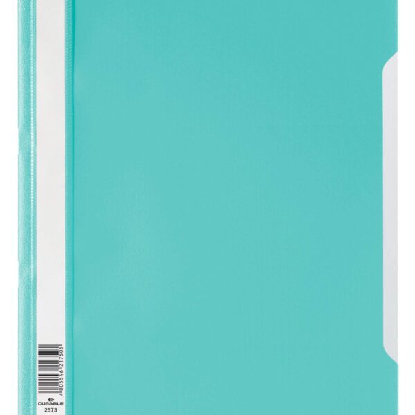 Durable Clear View A4 Folder Turquoise