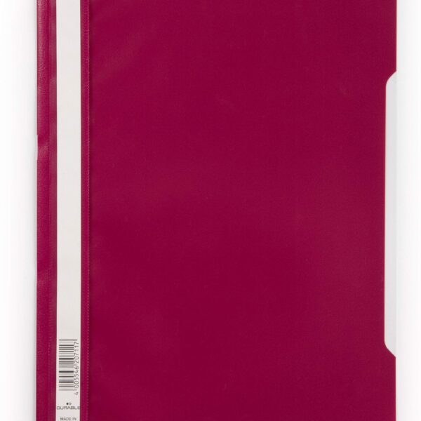 Durable Clear View A4 Folder Red