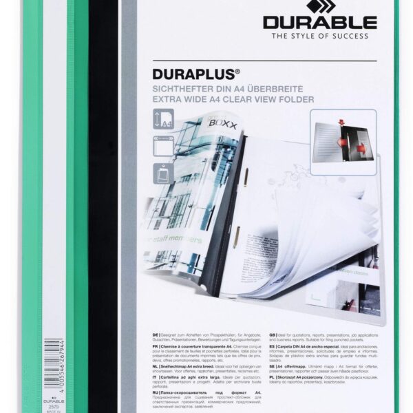 Durable DURAPLUS A4+ Folder Green