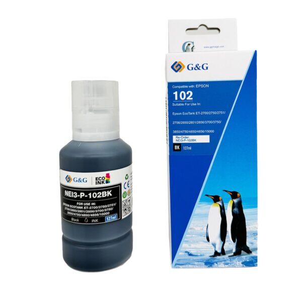 Comp Epson 102 Ecotank Black Ink Bottle
