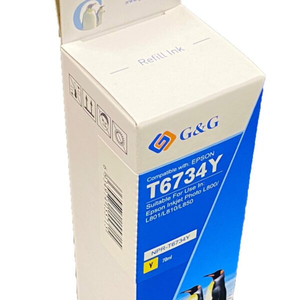 Comp Epson C13T67344A Yellow Ink Bottle