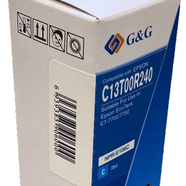 Comp Epson 106 Ecotank Cyan Ink Bottle