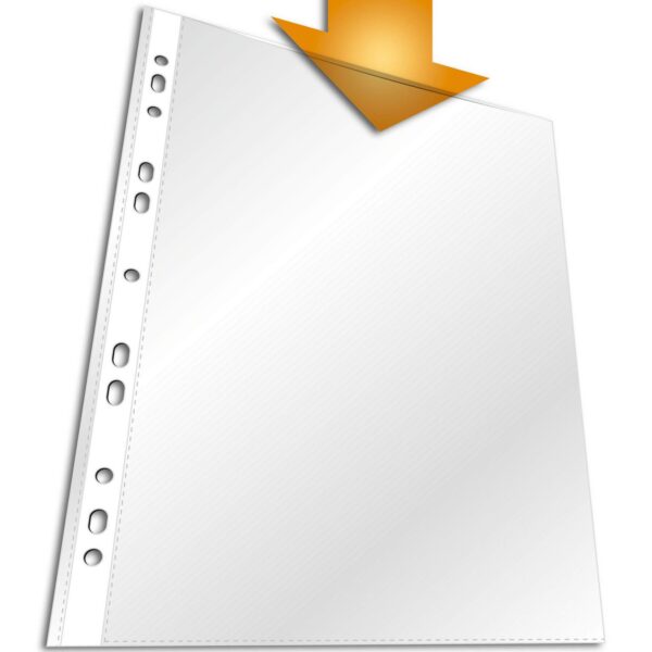 Durable STANDARD Punched Pockets 100 A4