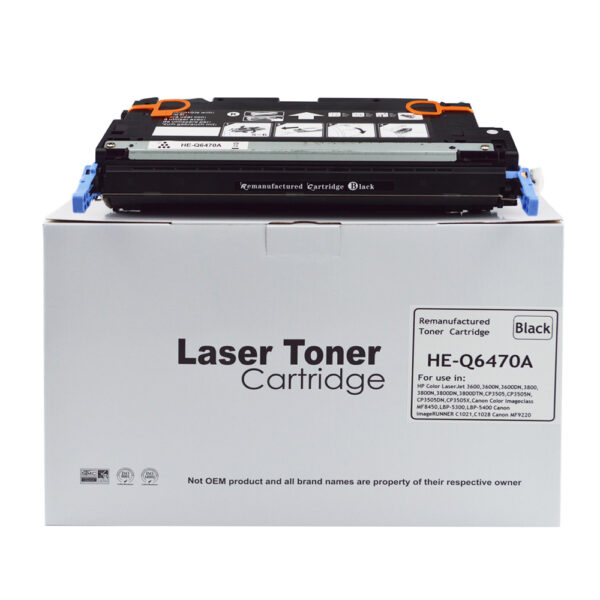 Reman HP Q6470A Toner