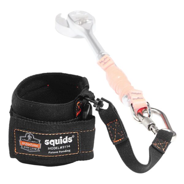 PULL-ON WRIST TOOL LANYARD - CARABINER