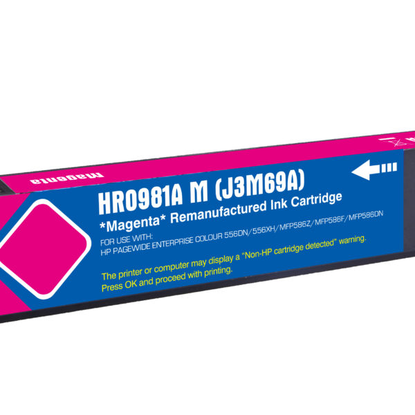 Reman HP 981A Magenta J3M69A Inkjet