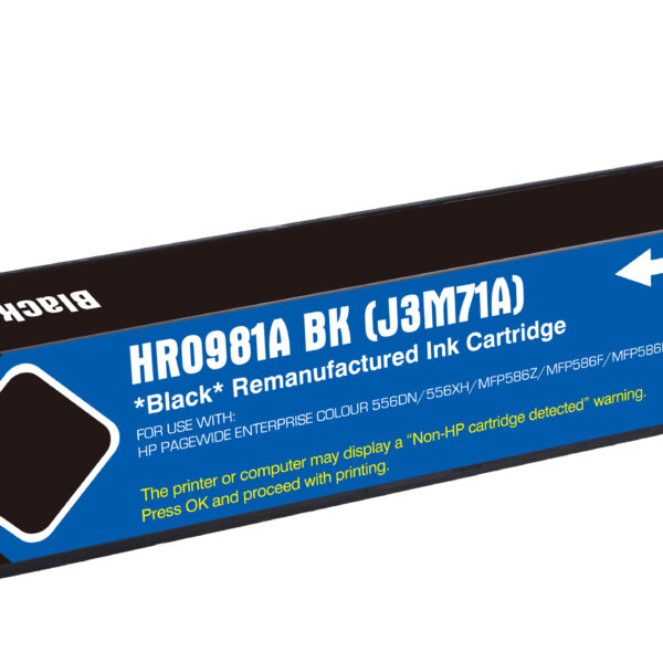 Reman HP 981A Black J3M71A Inkjet