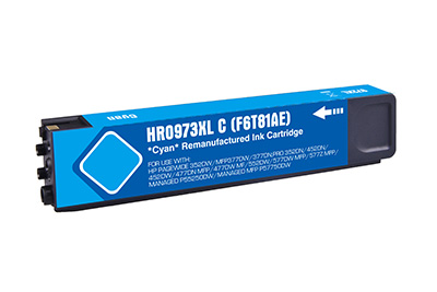 Reman HP 973X Cyan F6T81AE Inkjet