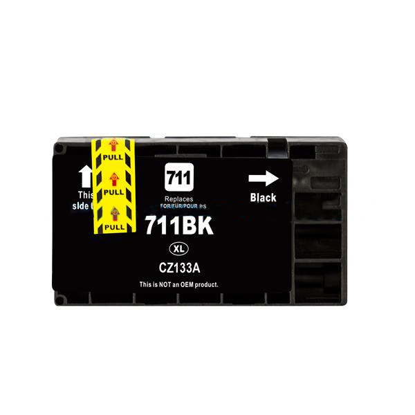 Comp HP 711XLBK CZ133A Inkjet