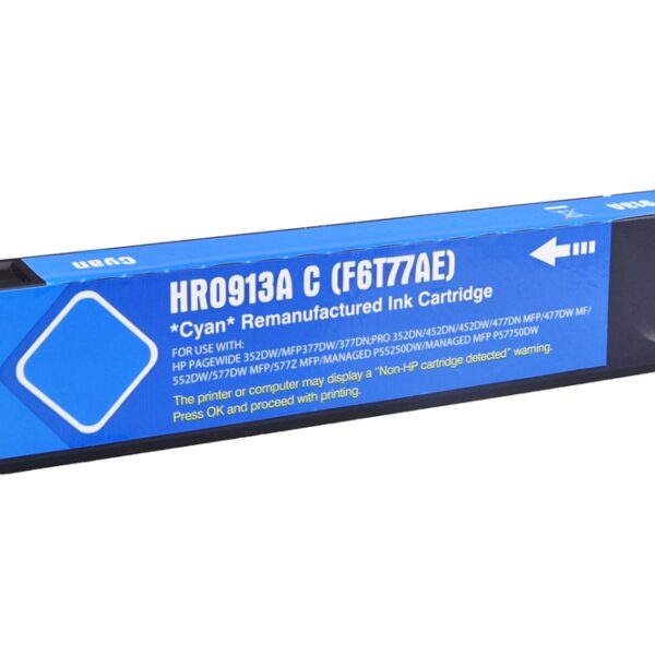 Reman HP 913A Cyan F6T77AE Inkjet