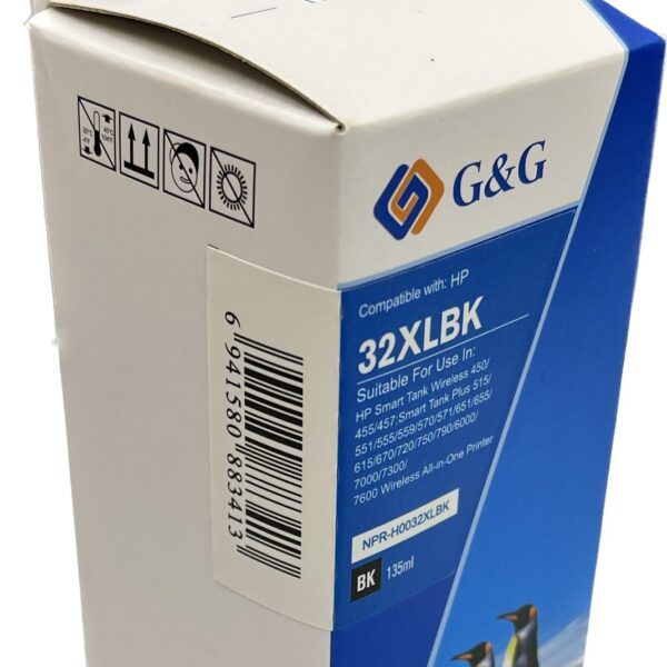 Comp HP 1VV24AE 32XL Black Ink Bottle