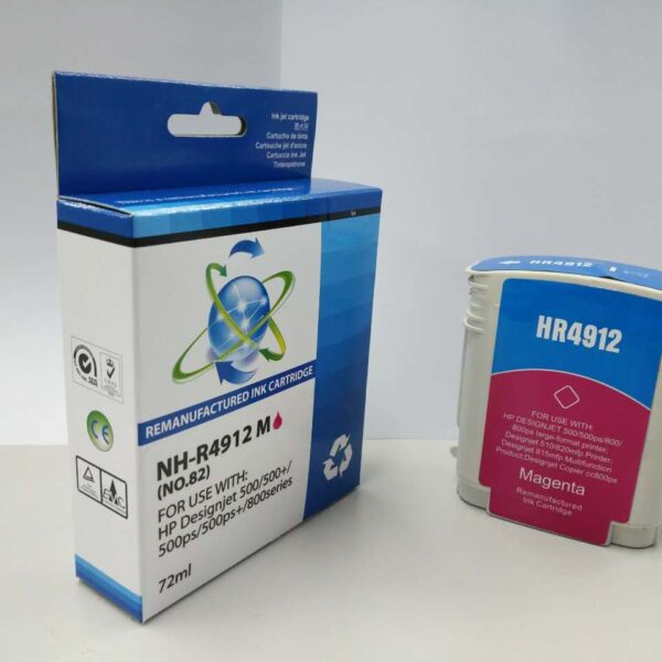 Comp HP 82 Magenta C4912A Inkjet