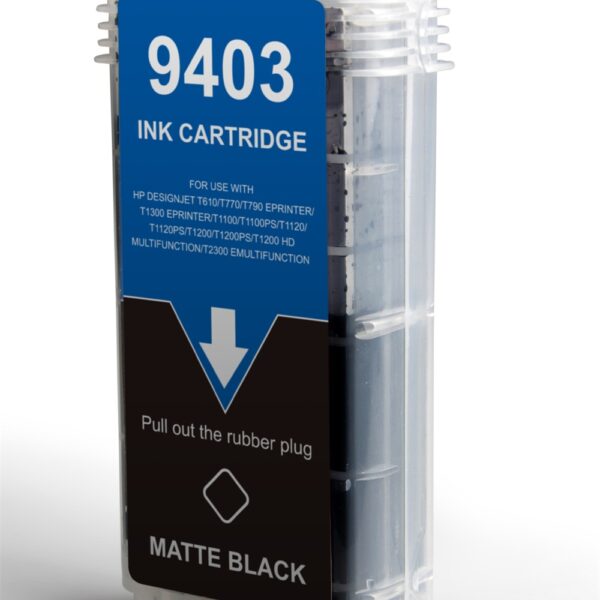 Reman HP 72 Matte Black C9403A Inkjet