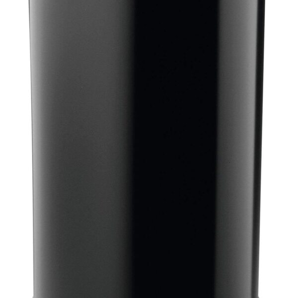 Durable Metal Waste Bin 30L  Black