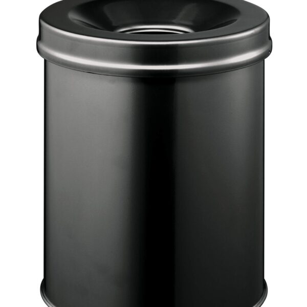 Durable SAFE Waste Bin 15L Black