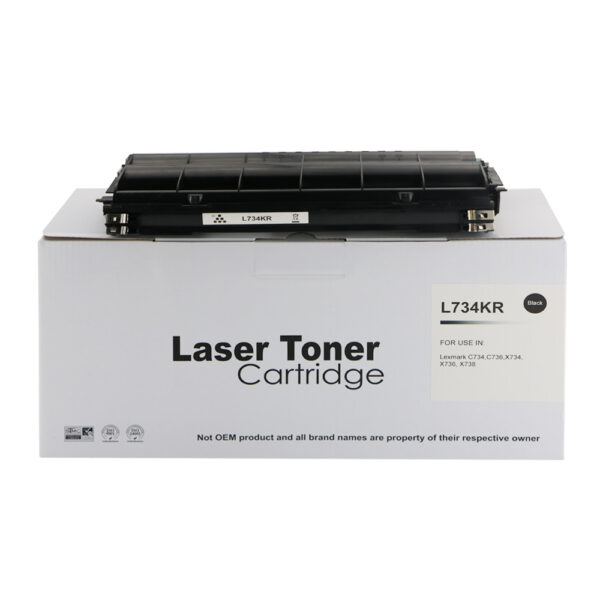 Reman Lexmark C734BK C734A2KG Toner