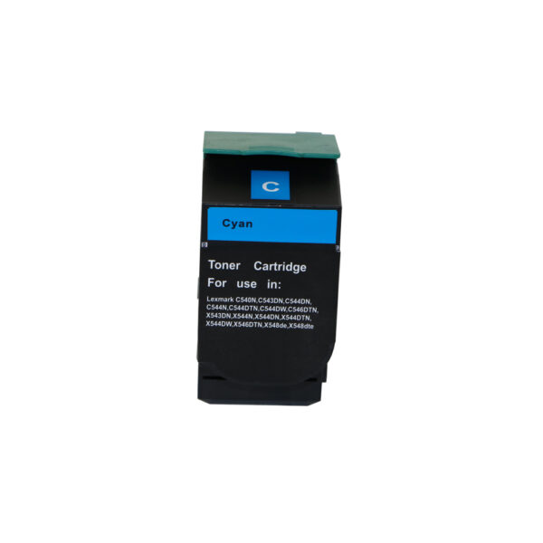 Reman Lexmark C544C C544XICG Toner
