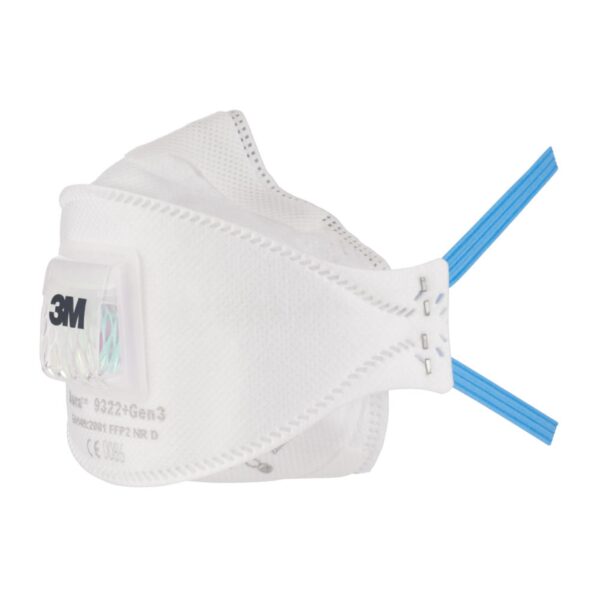 3M 9322+GEN3 AURA FFP2V MASK