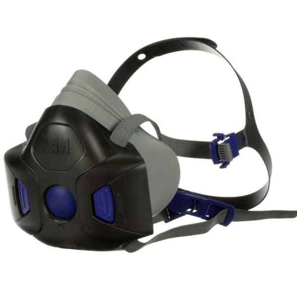 3M HF-802 SECURE CLICK HALF MASK MEDIUM