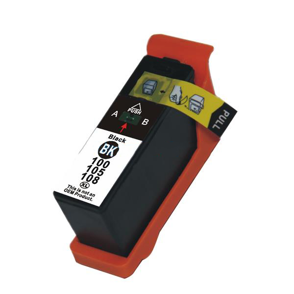 Comp Lexmark 100XL Black Ink Ctg