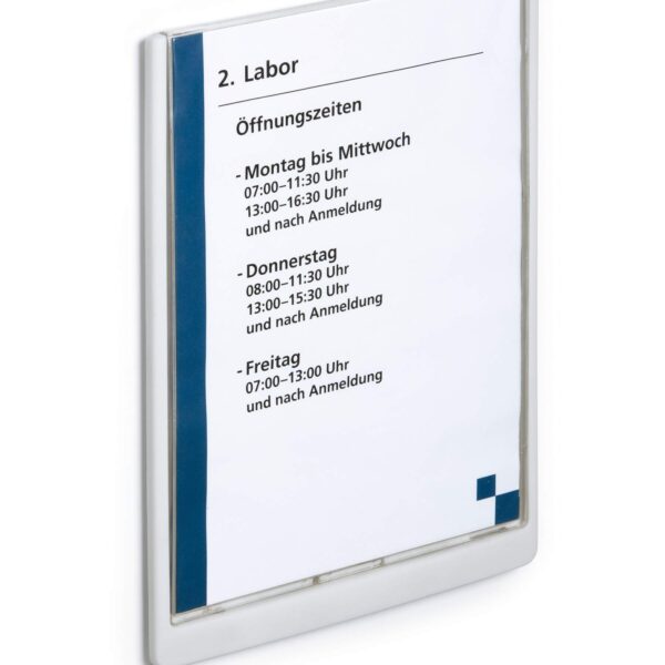 Durable CLICK SIGN A4 White