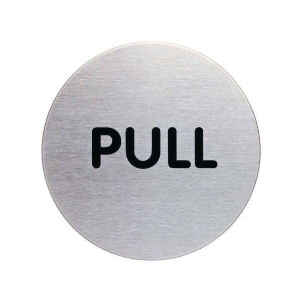 Durable PICTO 'Pull' Sign 65mm
