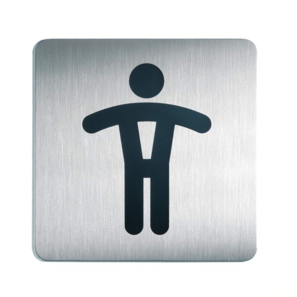 Durable PICTO 'Men's WC' Symbol 150mm