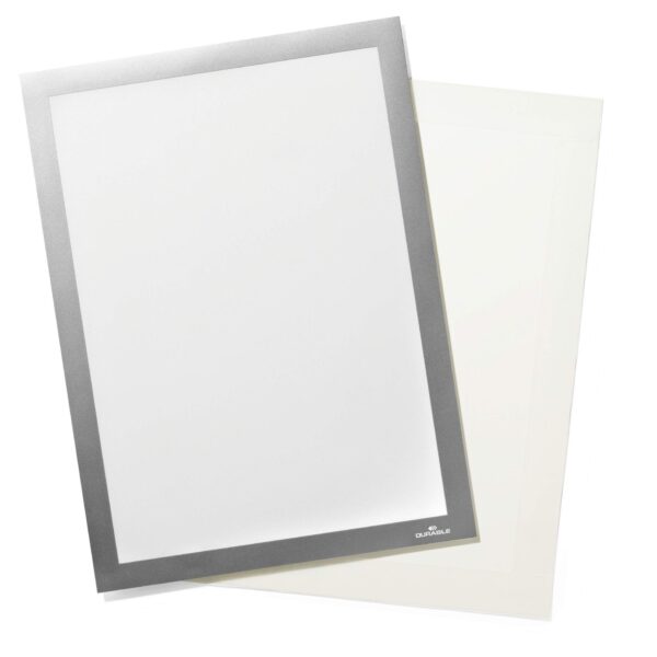 Durable DURAFRAME Grip A4 Silver