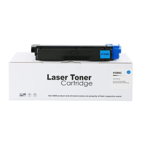 Comp Kyocera TK580C Toner
