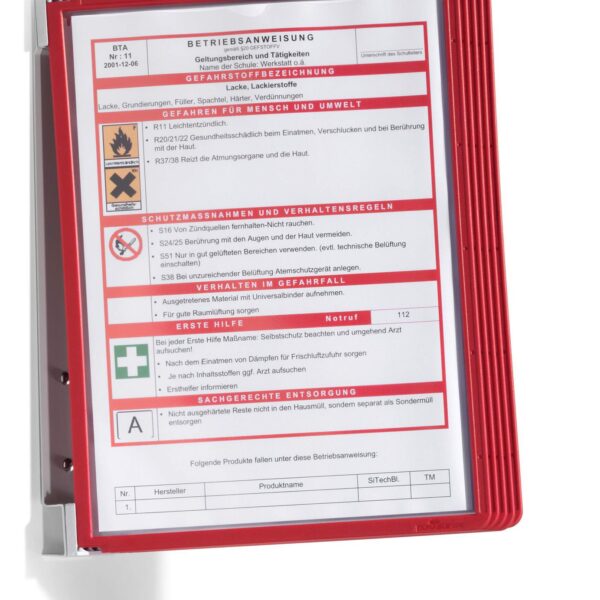 Durable VARIO WALL 5 A4 Red