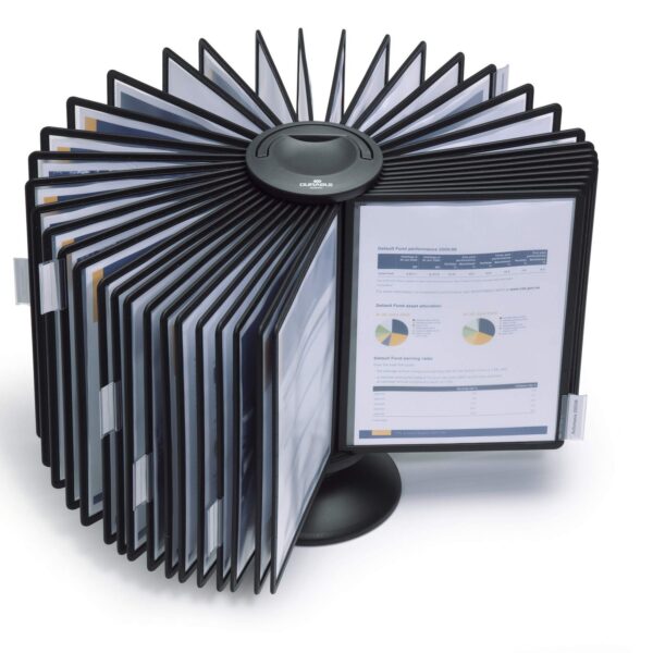 Durable SHERPA CAROUSEL TABLE 40 Black