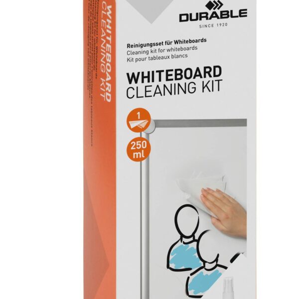 Durable Whiteboard Cloth and Spray Kit