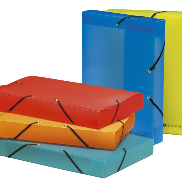 Exacompta Linicolor Filing Box PP 40mm S