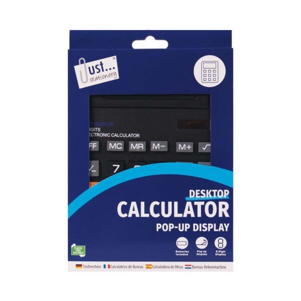 Desk Calculator Pop Up Display 144x190mm