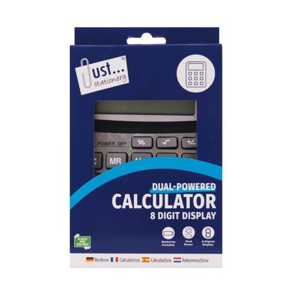 Midi Calculator 8 digit 104x152mm Dual p