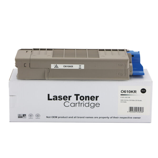 Reman OKI C610BK 44315308 Toner
