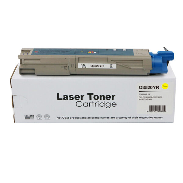 Reman OKI C3520Y 43459321 Toner
