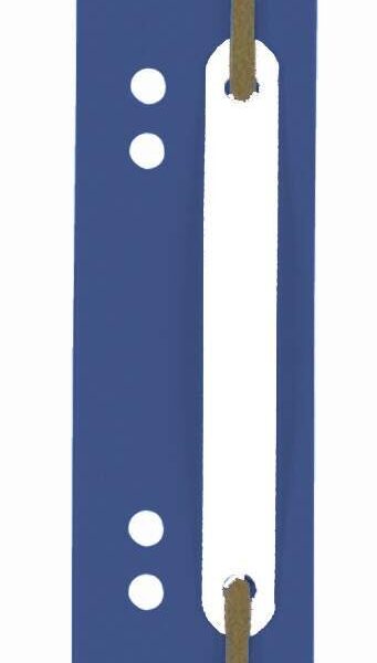 Durable FLEXI Filing Strips Dark Blue