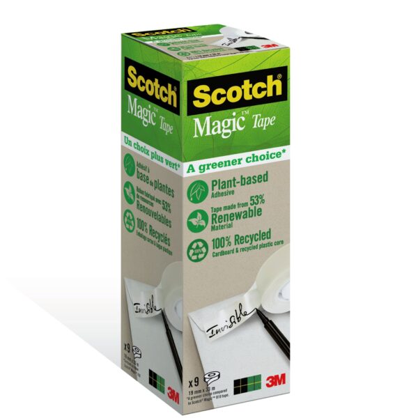 Scotch Magic Tape, Made with 66% Plant B